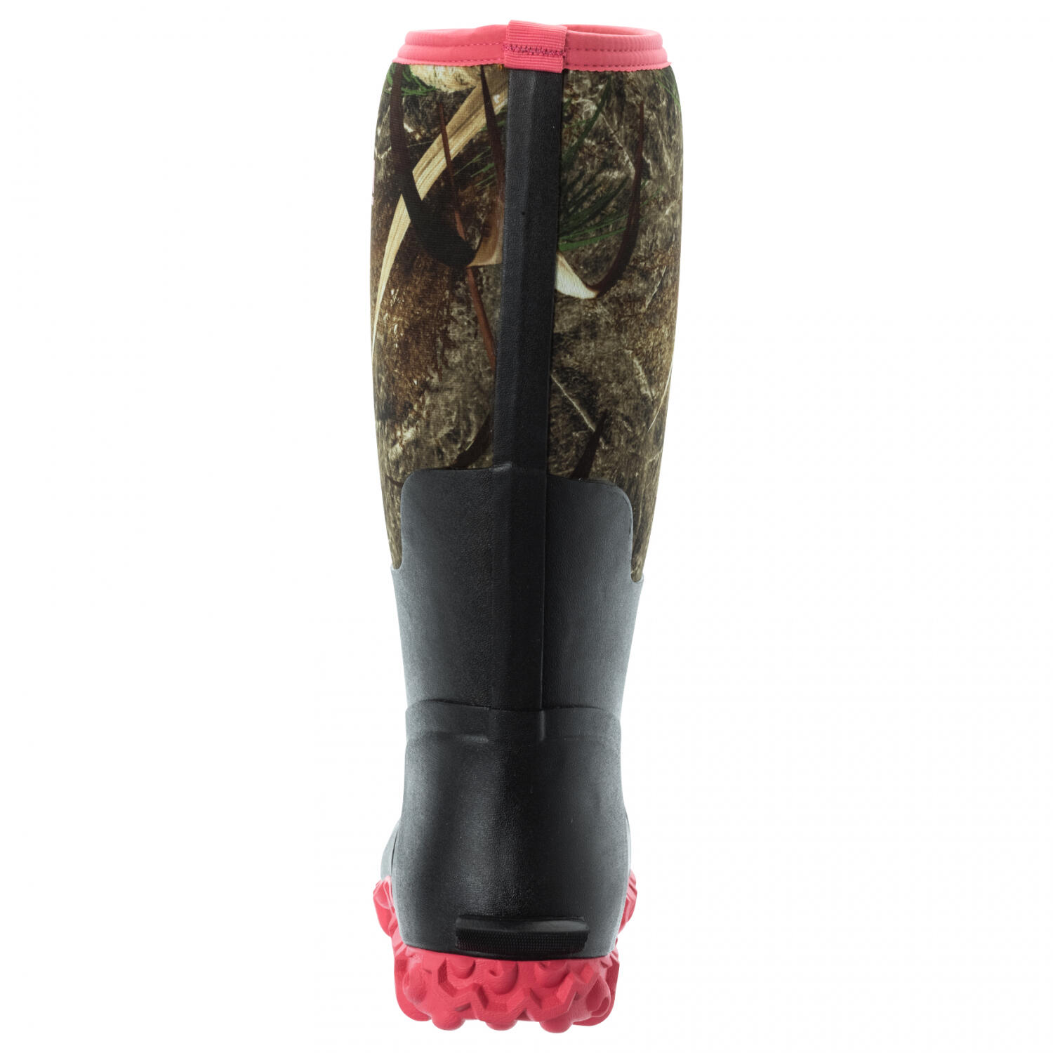 Almwalker Neoprenstiefel Fleur Damen (Schwarz/Camouflage/Pink) Größe 39 4/5