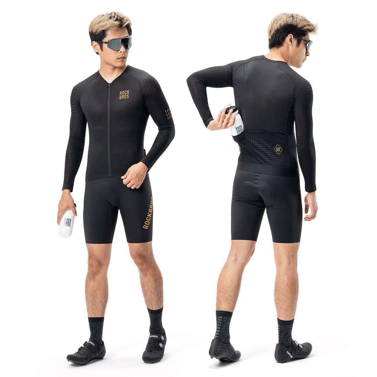 Rockbros Diamond fietsshirt met lange mouwen 3/7