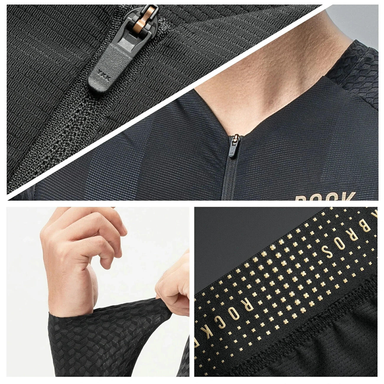 Rockbros Diamond fietsshirt met lange mouwen 5/7