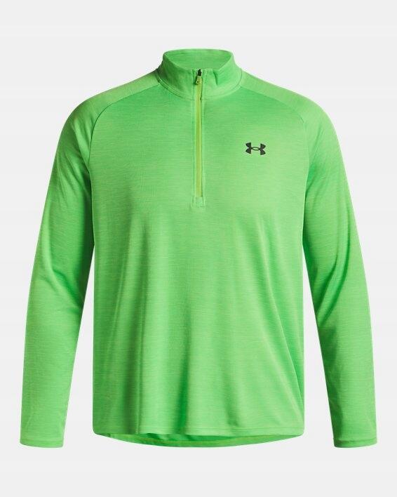 Koszulka Treningowa Męska Under Armour Szybkoschnąca Lekka UA Tech Zip 3/5