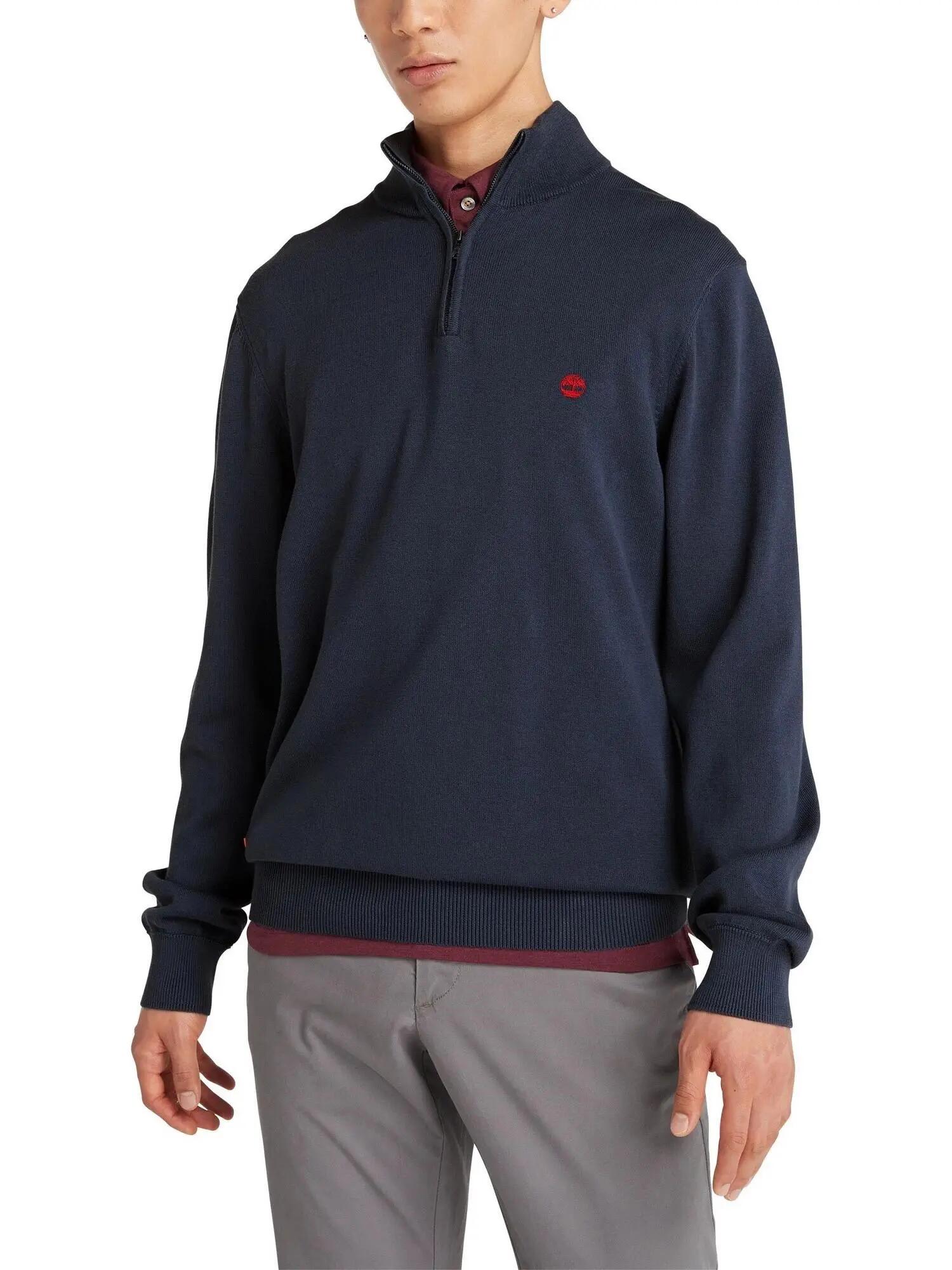 Pull Homme Cotton YD 1/4 Zip 3/7