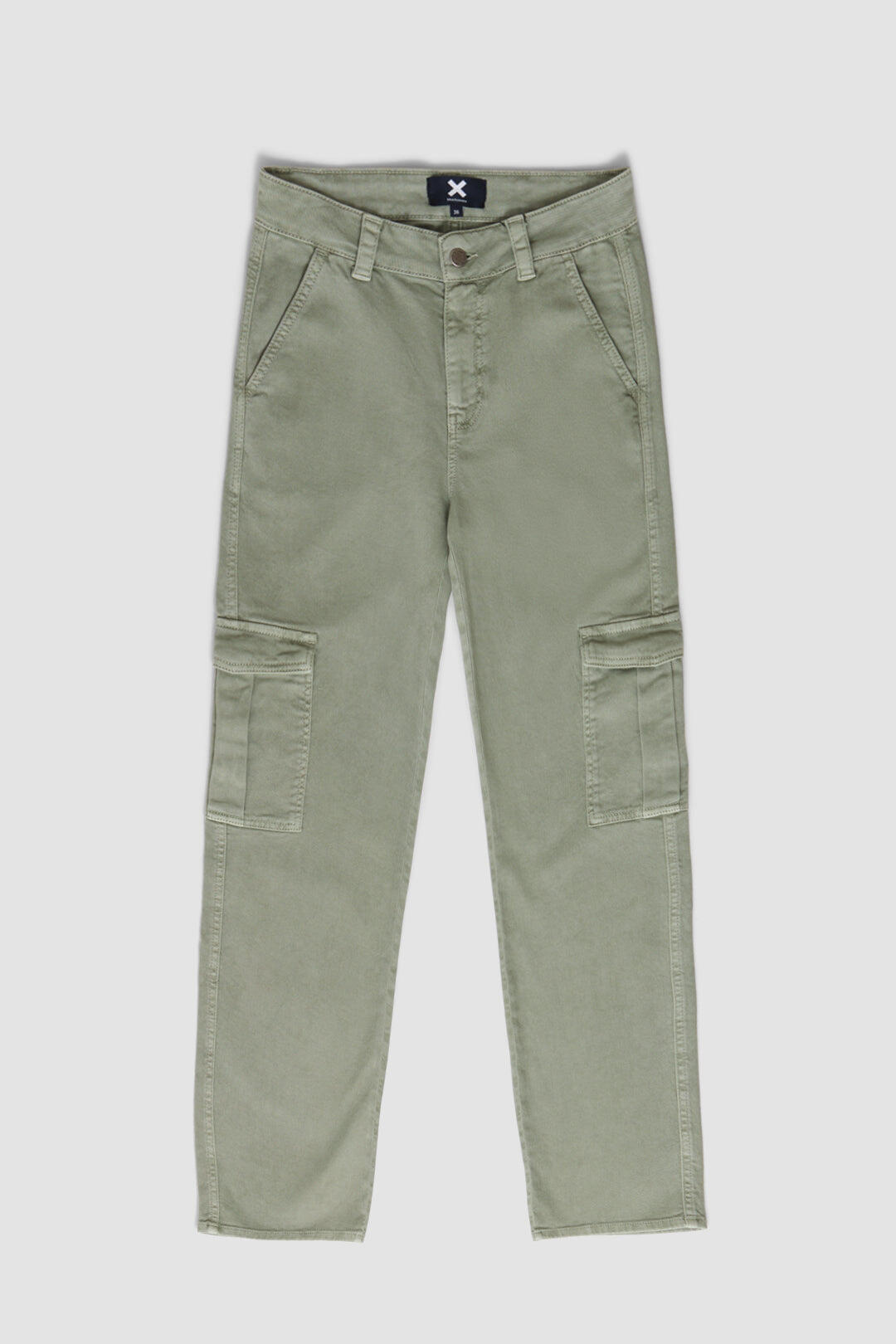 Pantalón Mujer Blue Banana Cargo Sage de 100% Algodón 4/4