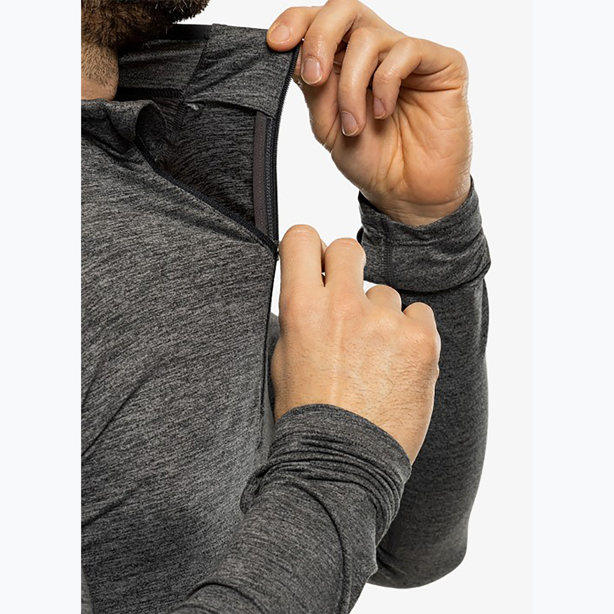 Bluza do biegania męska Inov-8 Train Elite Mid Half Zip 5/7