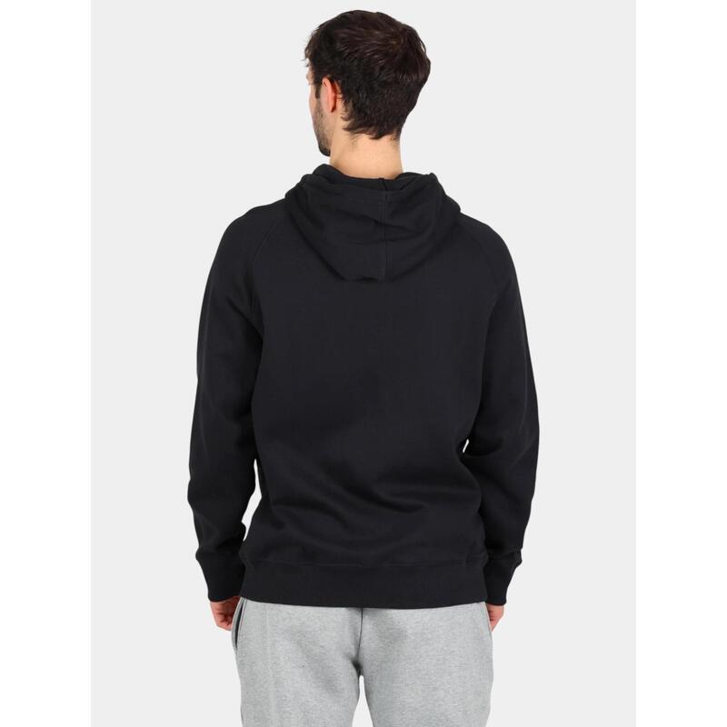 Pulover cu gluga Brushed Back Full Zip Hoodie barbati