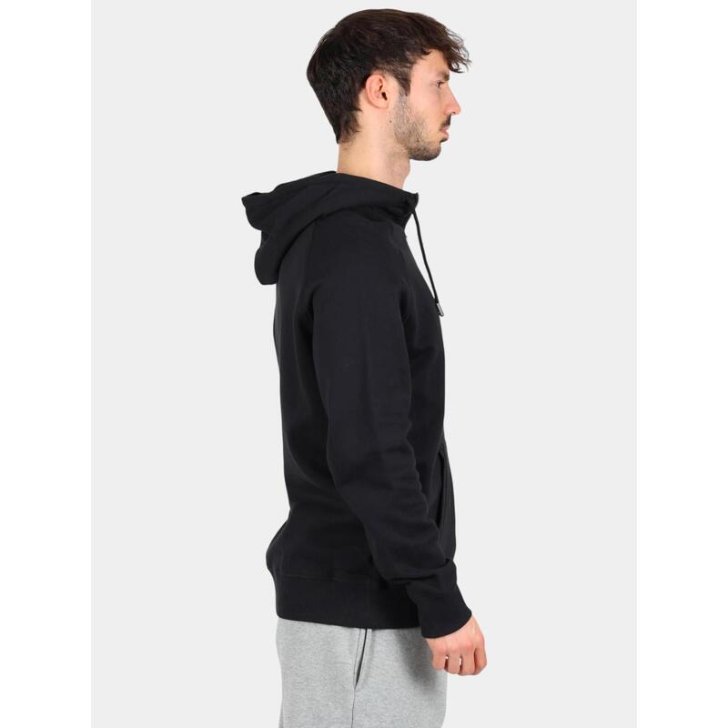 Pulover cu gluga Brushed Back Full Zip Hoodie barbati