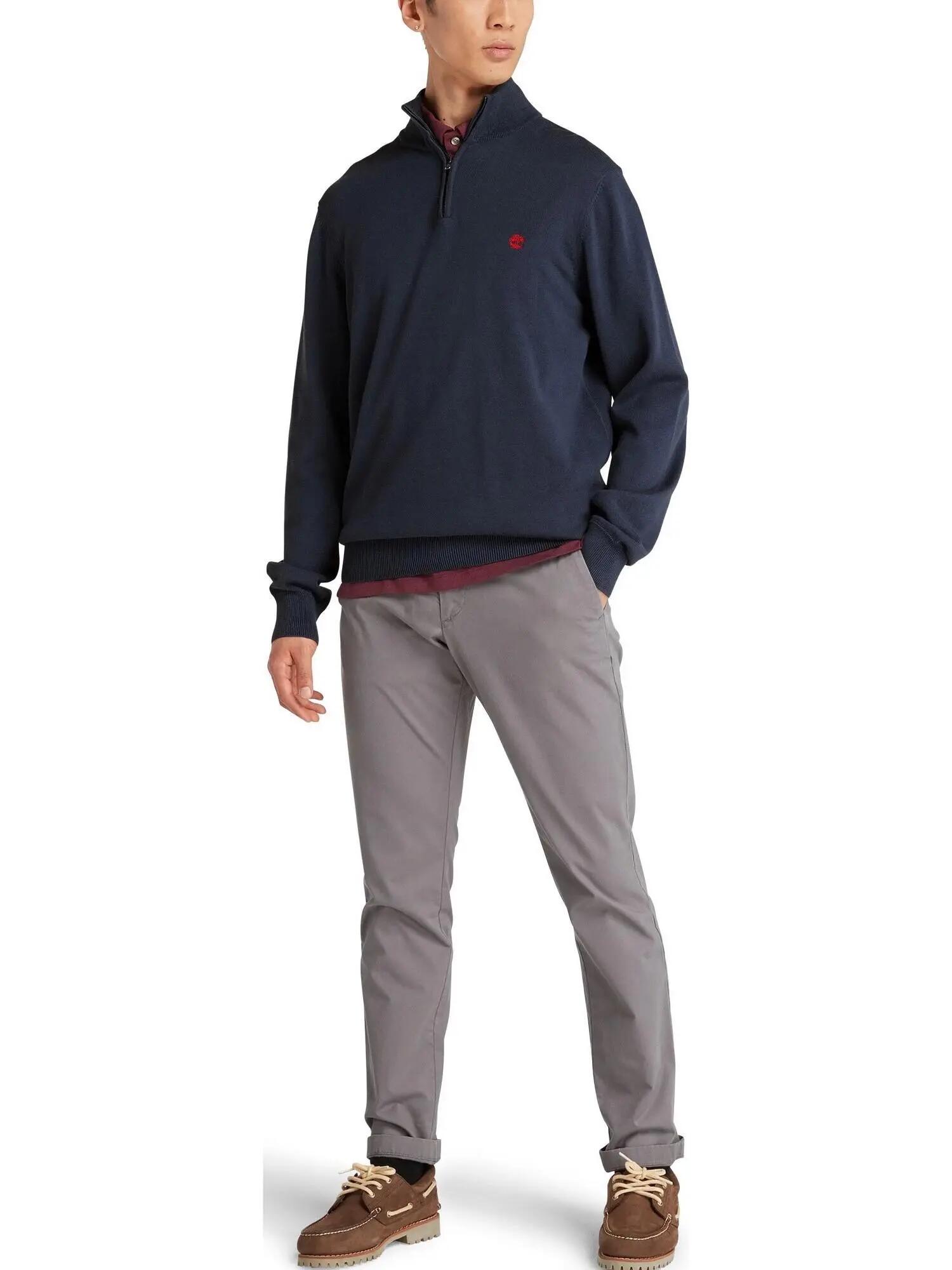 Pull Homme Cotton YD 1/4 Zip 4/7