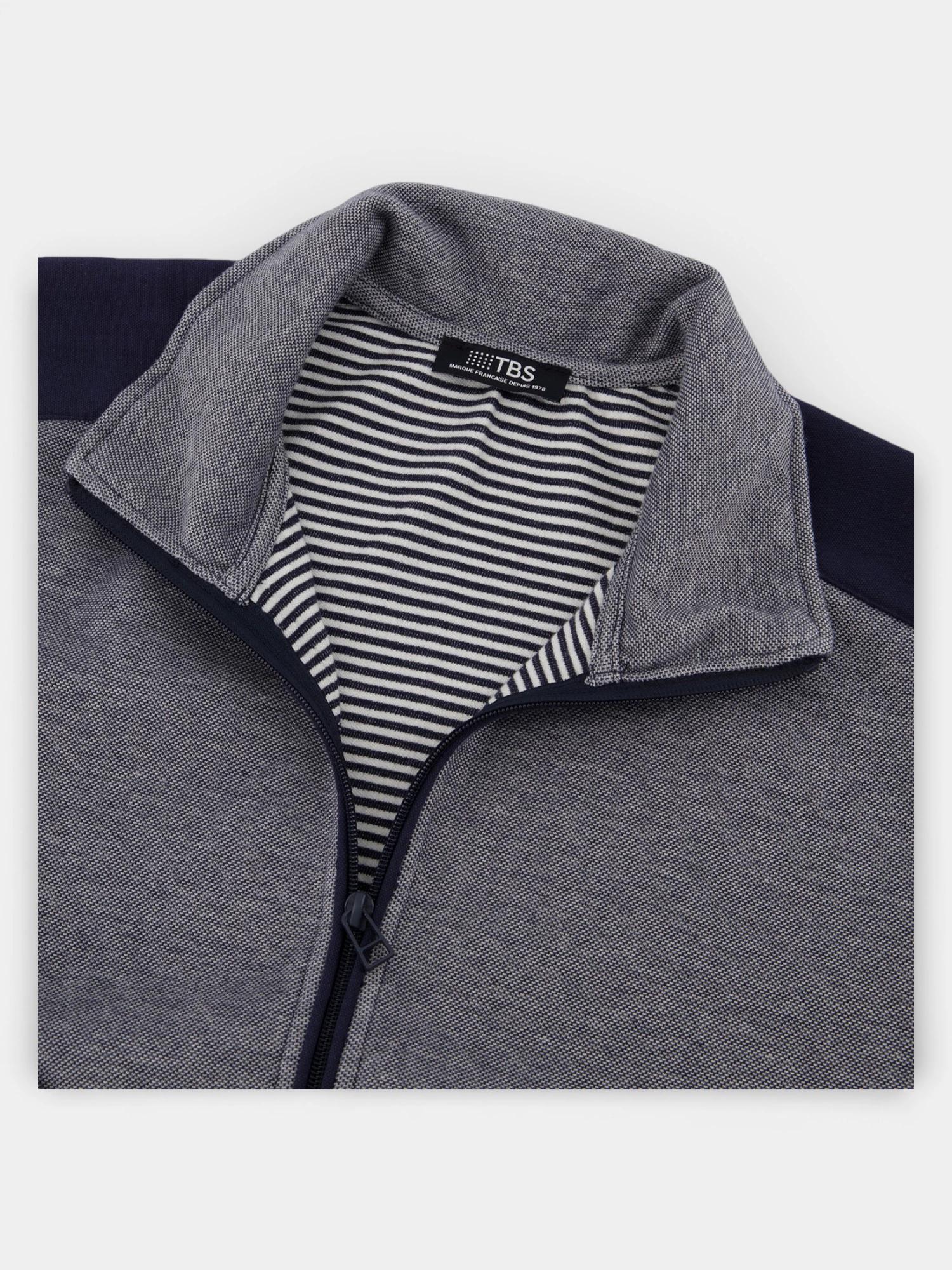 Sweatshirt zippé TBS Cairo 6/7