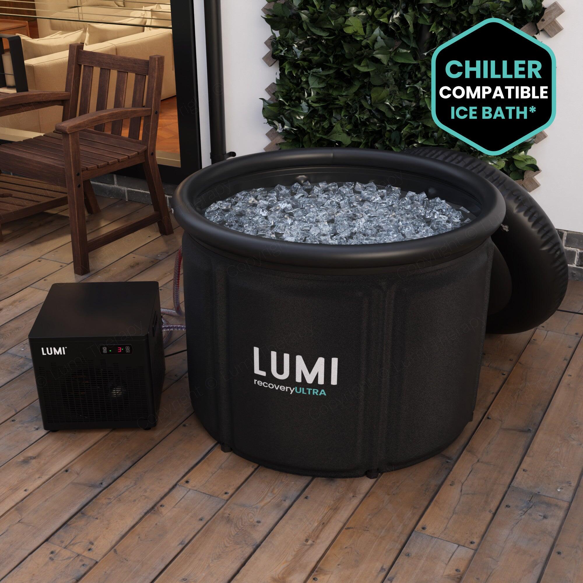 Lumi Pod ULTRA Ice Bath-Black 3/7