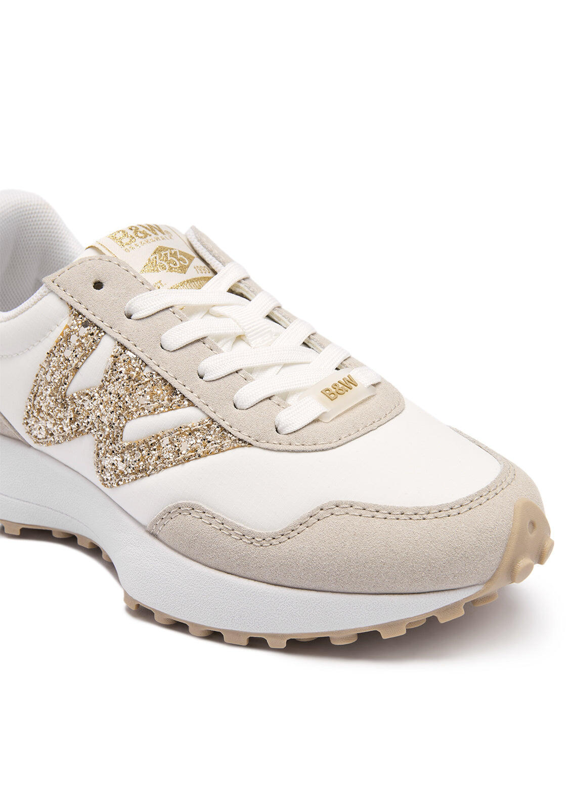 Zapatillas Conguitos Glitter B&W Barefoot 3/4