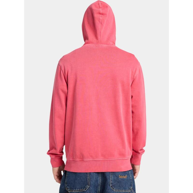 Pulover cu gluga Garment Dye Hoodie barbati