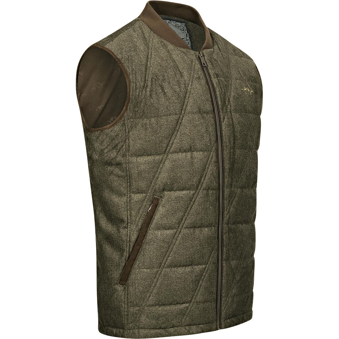 Blaser Vintage Weste Victor Herren (Olive Mélange/Schwarz) Größe S 2/4