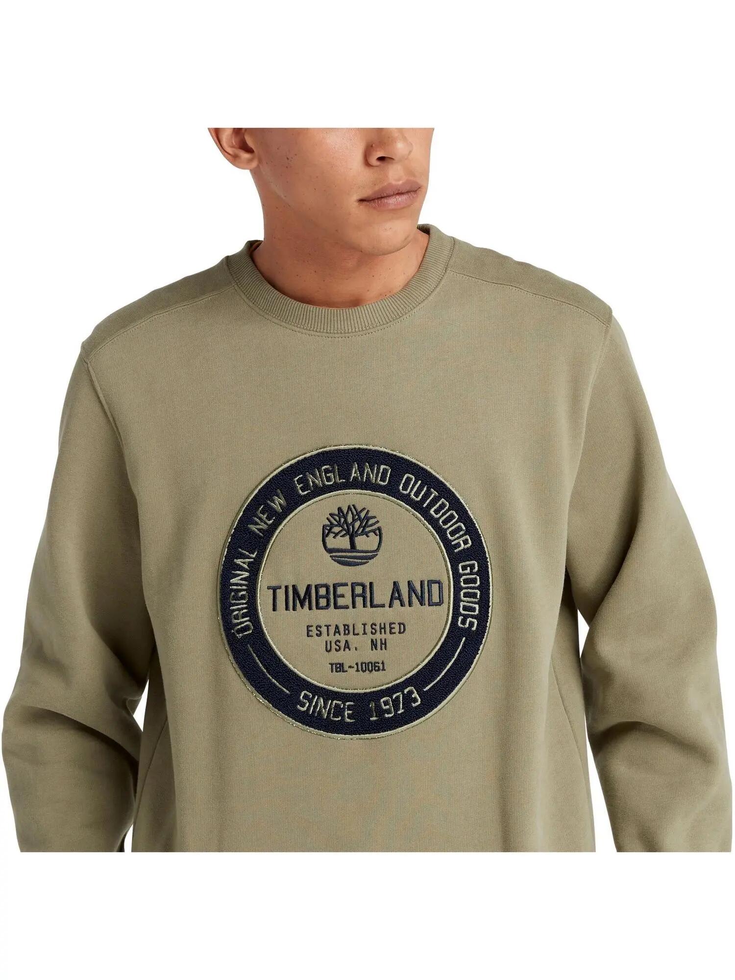 Sweter męski Timberland LS Elevated Brand Carrier Crew Hir 4/6