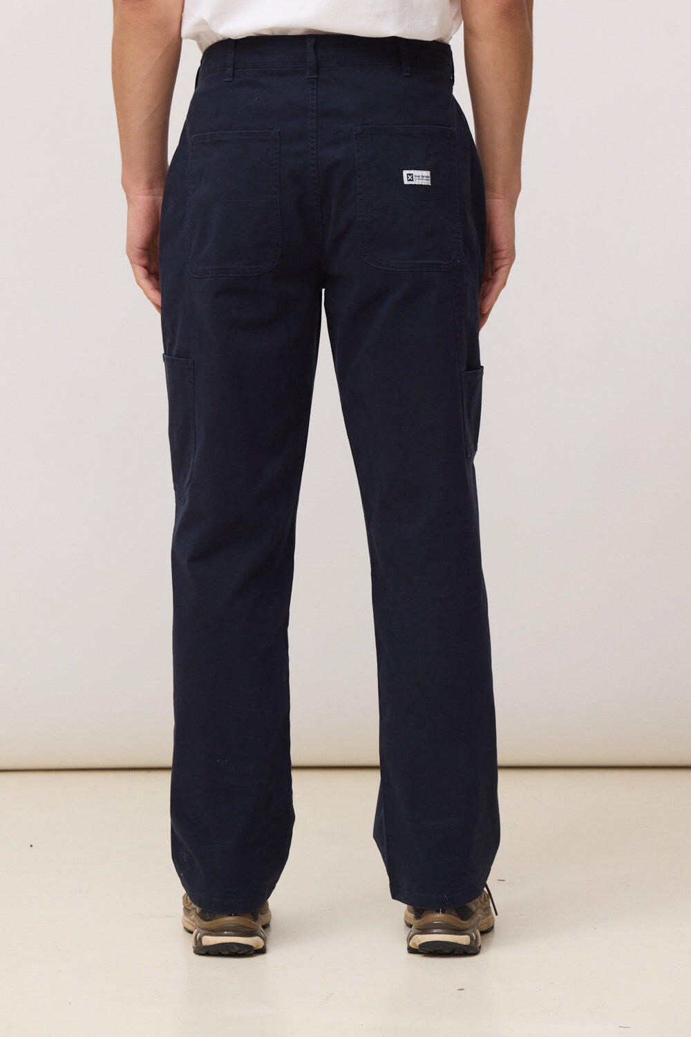 Pantalón Blue Banana Matt Straight Azul Marino de Algodón 2/4