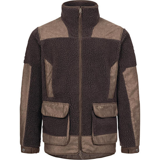 Blaser Sherpa Fleece Jacke Herren (Dunkelbraun) Größe M