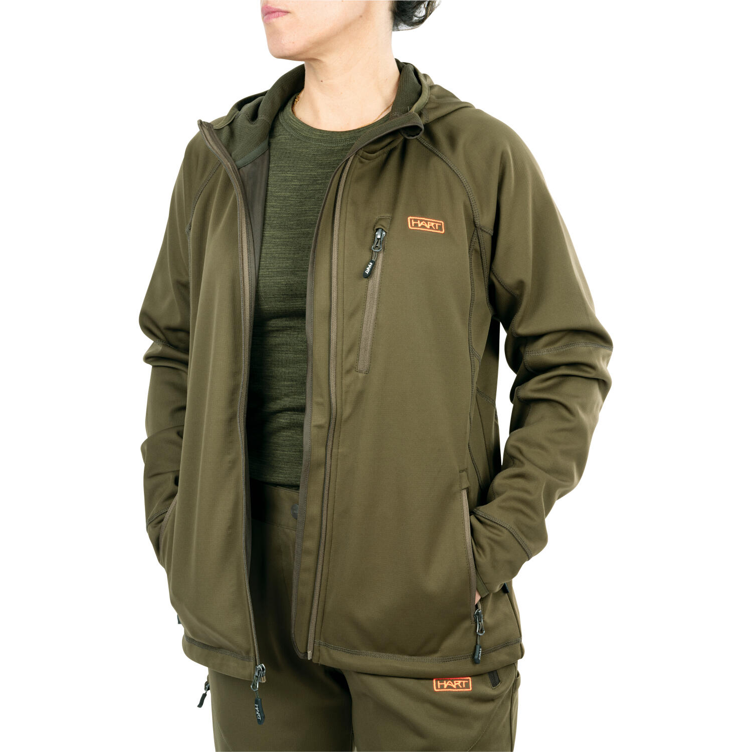 Hart Stilk-HXT Insektenschutzjacke Damen (Dunkeloliv) Größe S 3/5