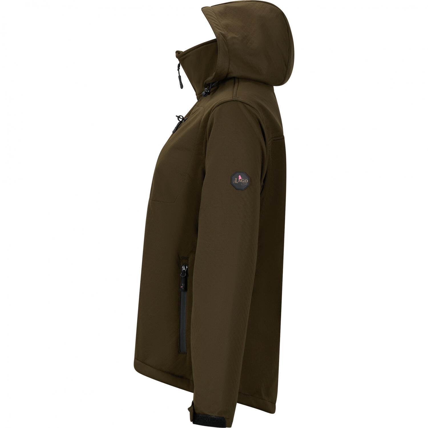 il Lago Sie Funktionsjacke Shawk Damen (Oliv) Größe L 3/5