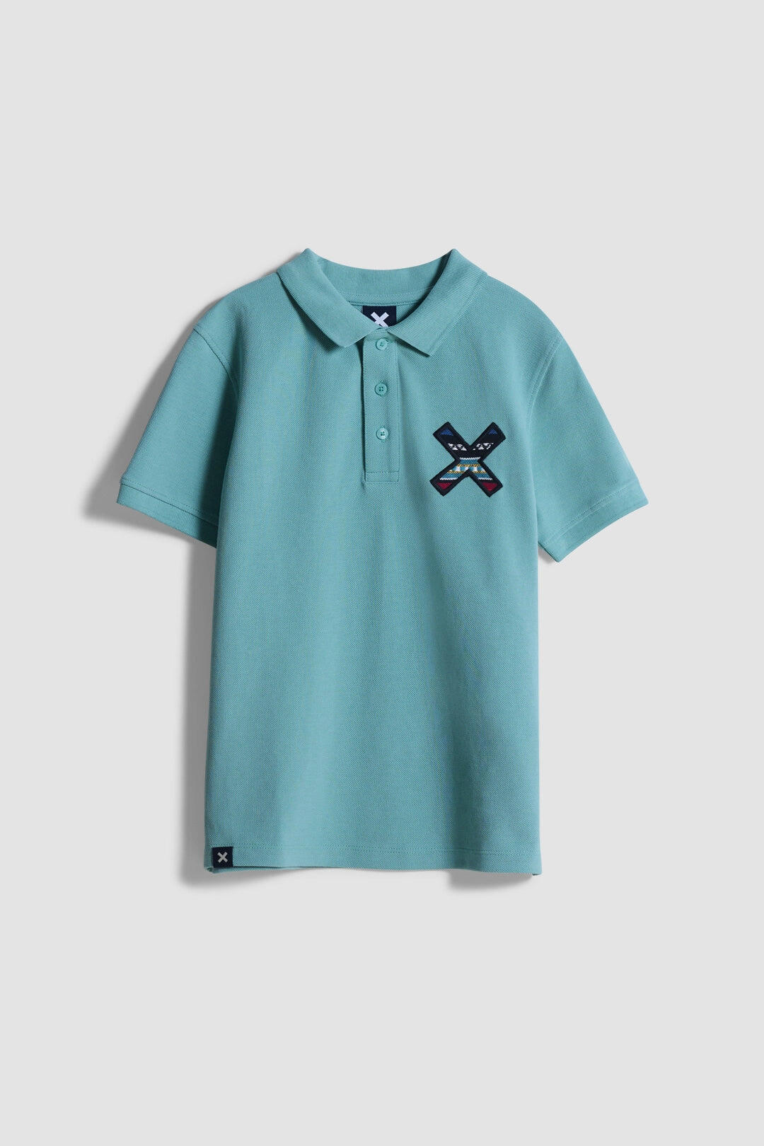 Polo Kids Blue Banana Classic Acqua de Algodón 100% Orgánico 4/4