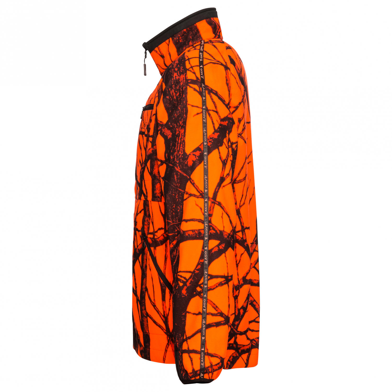 il Lago Prestige Wendejacke Asko Herren (Oliv/Orange Camouflage) Größe L 5/5