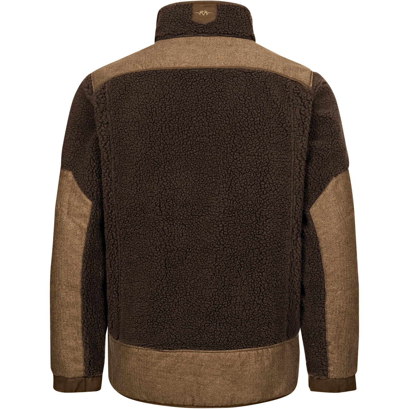 Blaser Sherpa Fleece Jacke Herren (Dunkelbraun) Größe M 4/4