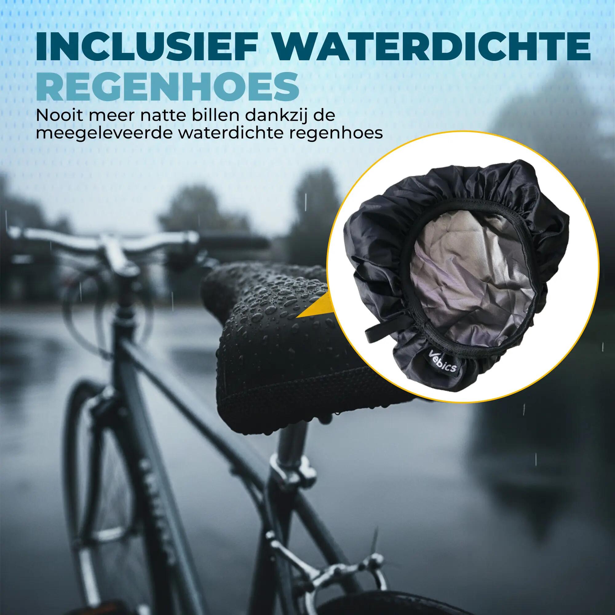 Housse de selle Vebics 3D Gel XL - Très grande - Universelle 7/7