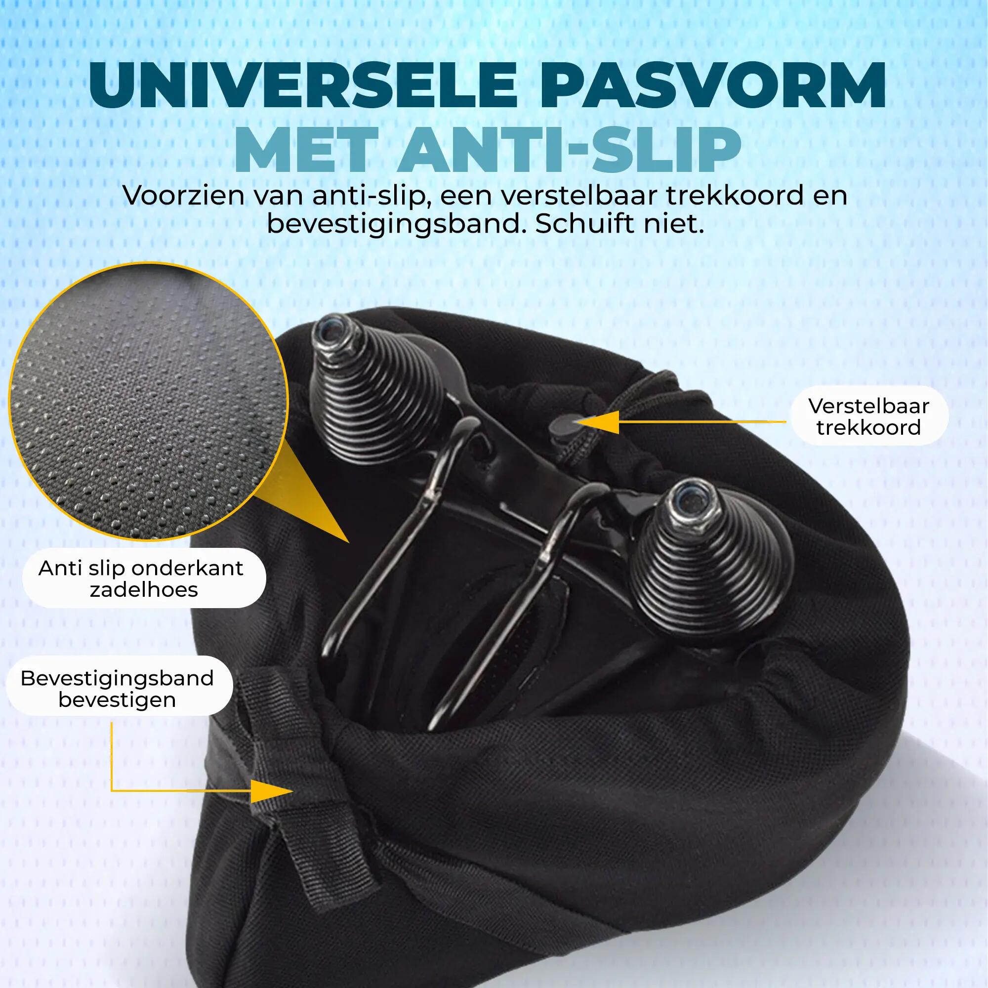 Housse de selle Vebics 3D Gel XL - Très grande - Universelle 4/7