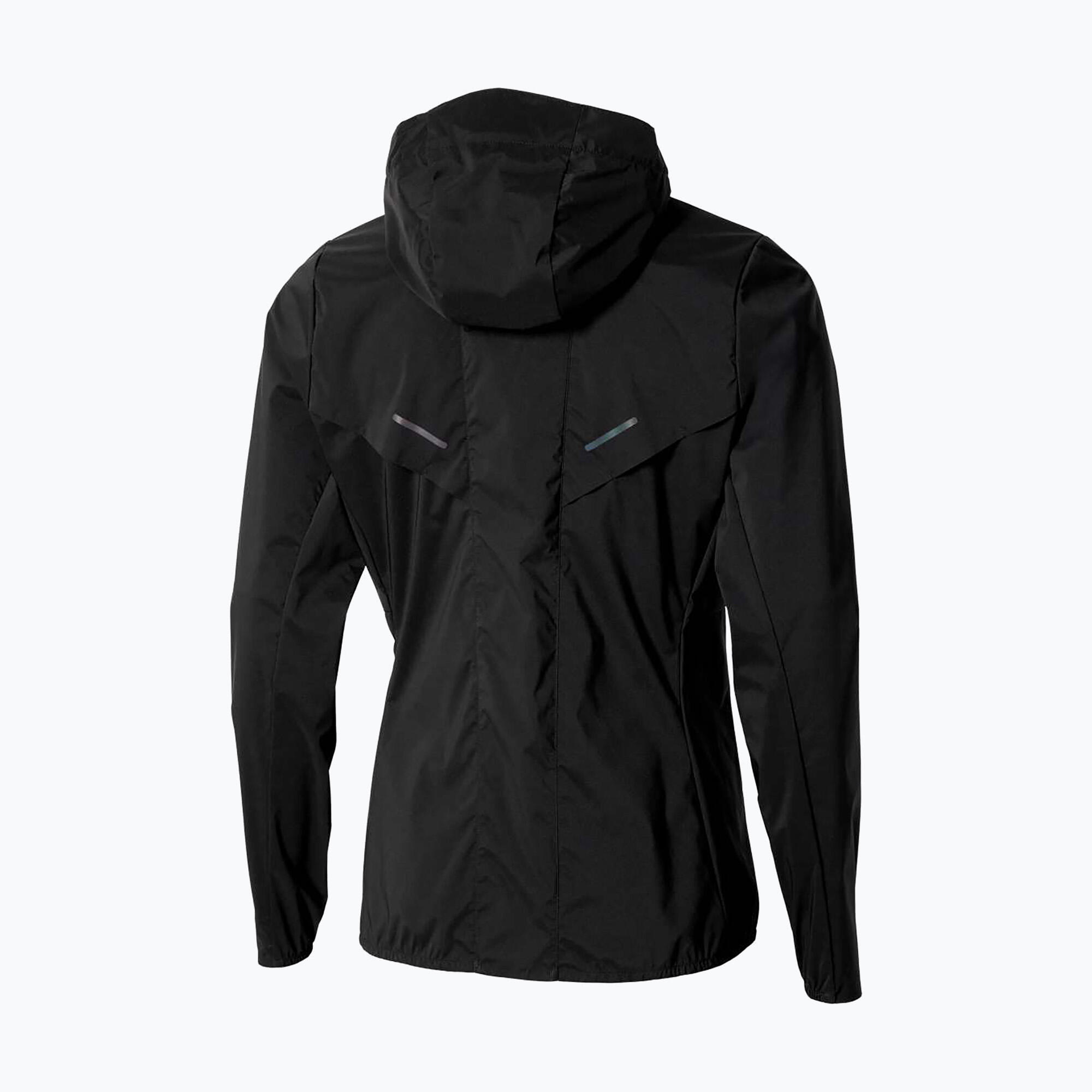 Kurtka do biegania damska Mizuno Tech Thermal Charge Hooded 2/3