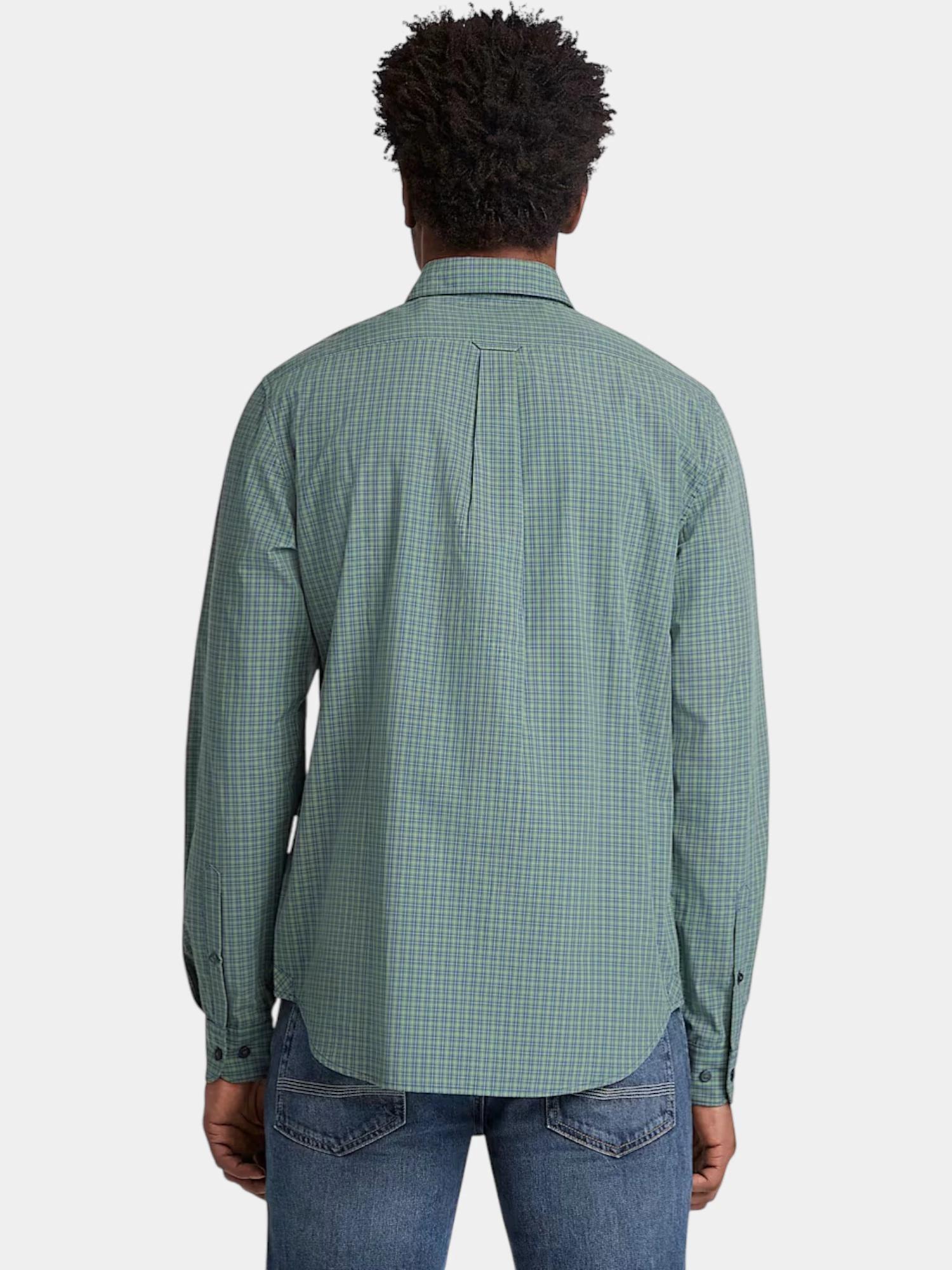 Overhemd Heren Micro Plaid Poplin 2/5