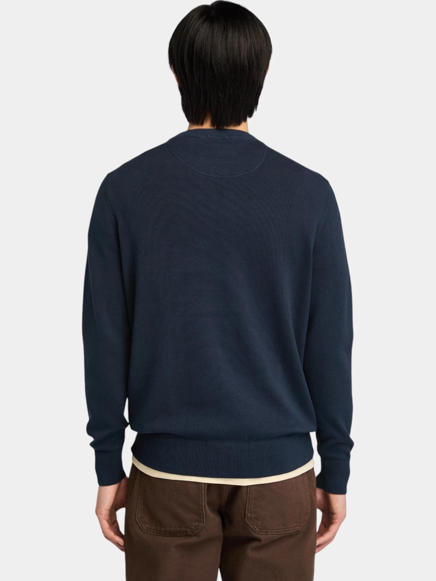 Pull Homme LS Williams River Cotton YD Crew Regular 2/6