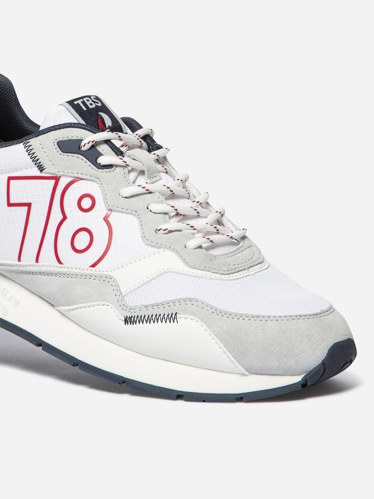 Chaussures de running Homme - DJONBOT Blanc / Navy 2/5