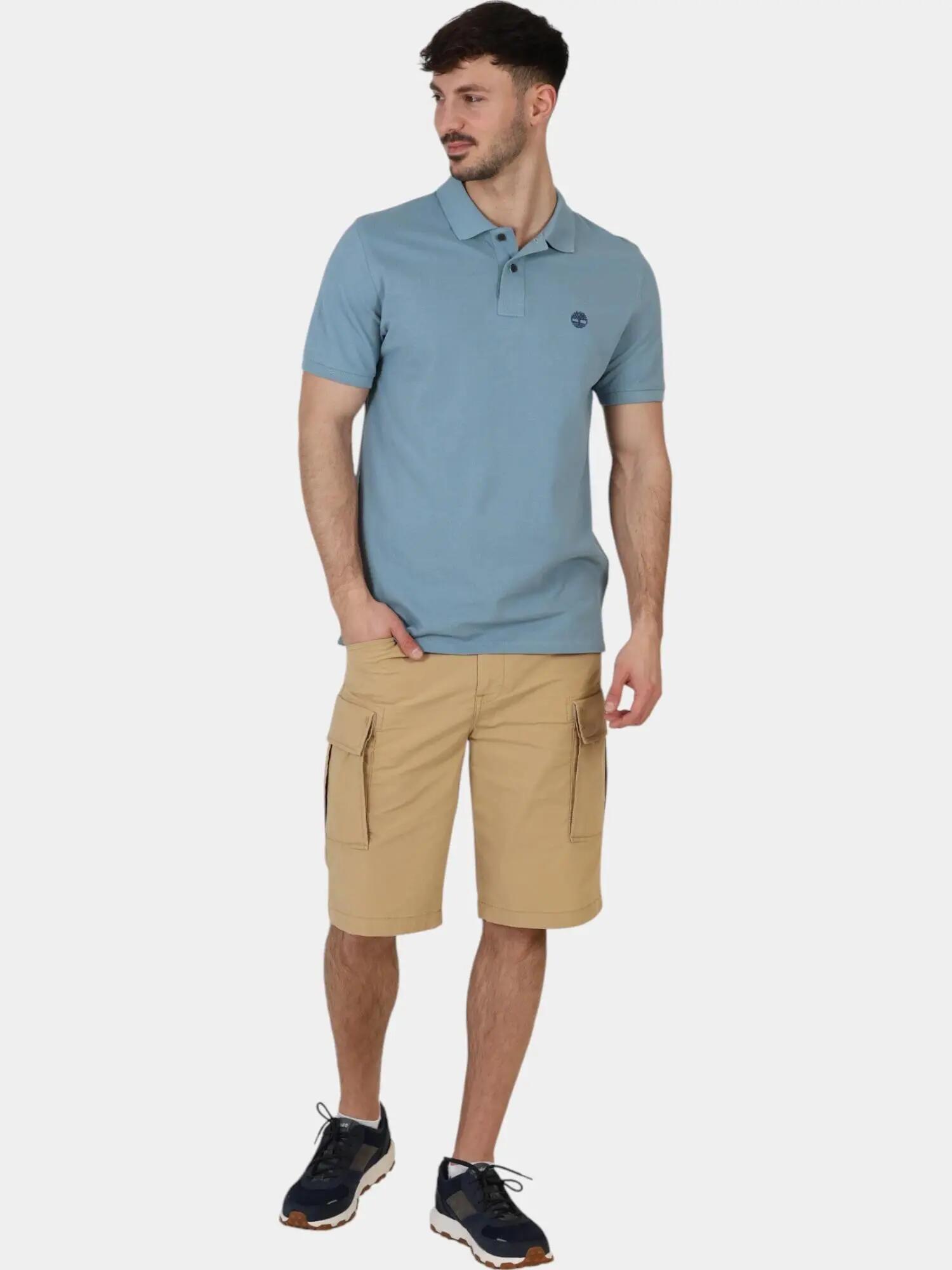 Poloshirt Herren Pique 5/6
