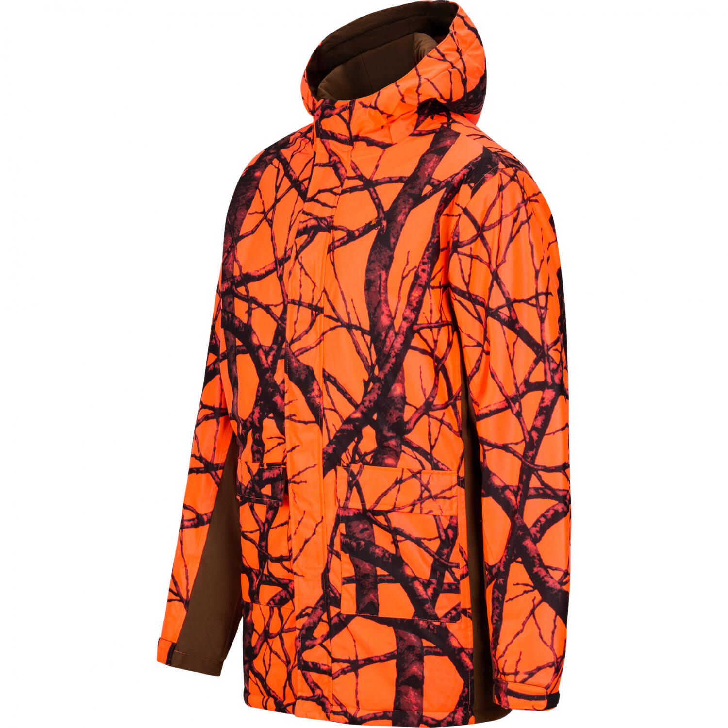 il Lago Prestige Drückjagd-Jacke Keiler Plus Herren (Orange Camouflage) Grö 4/5