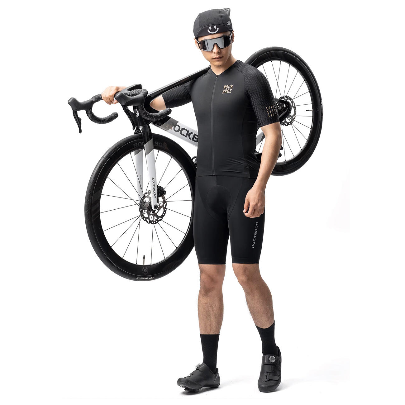 Koszulka rowerowa Rockbros Diamond z krótkim rękawem 5/7