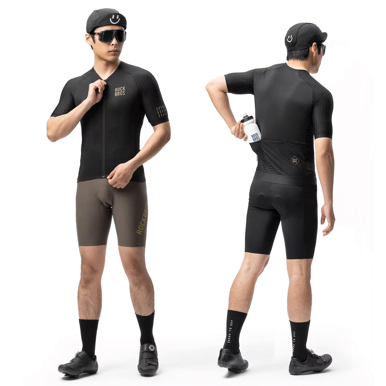 Koszulka rowerowa Rockbros Diamond z krótkim rękawem 4/7