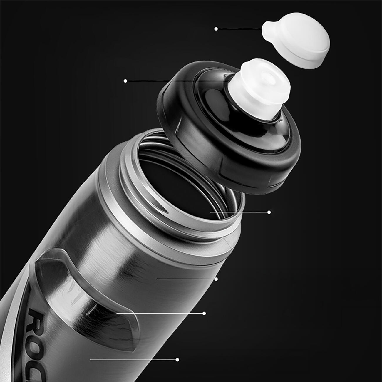 Rockbros thermische Fahrrad-Trinkflasche 620 ml 3/7