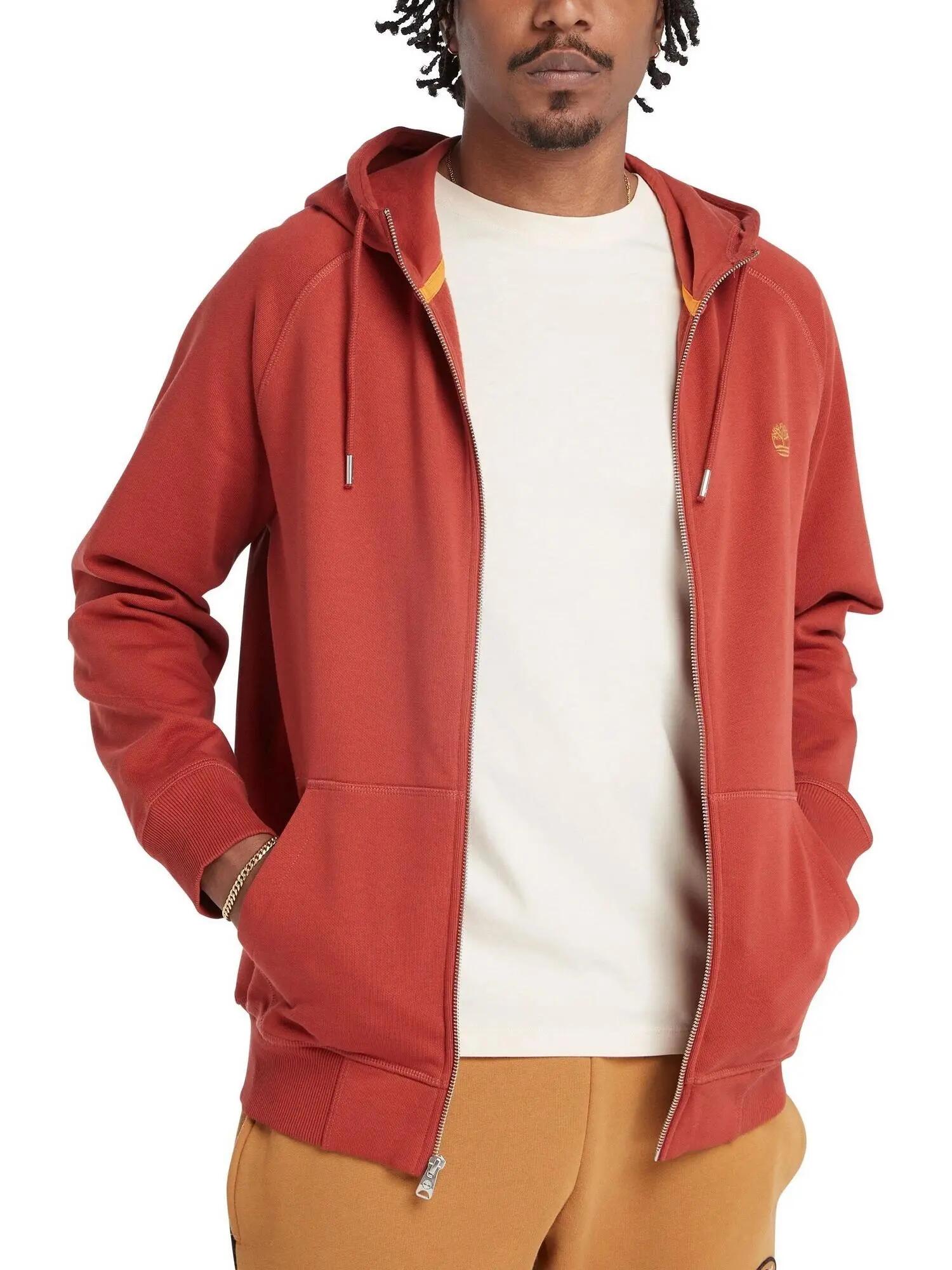 Hoodie Heren Brushed Back FZ 3/7