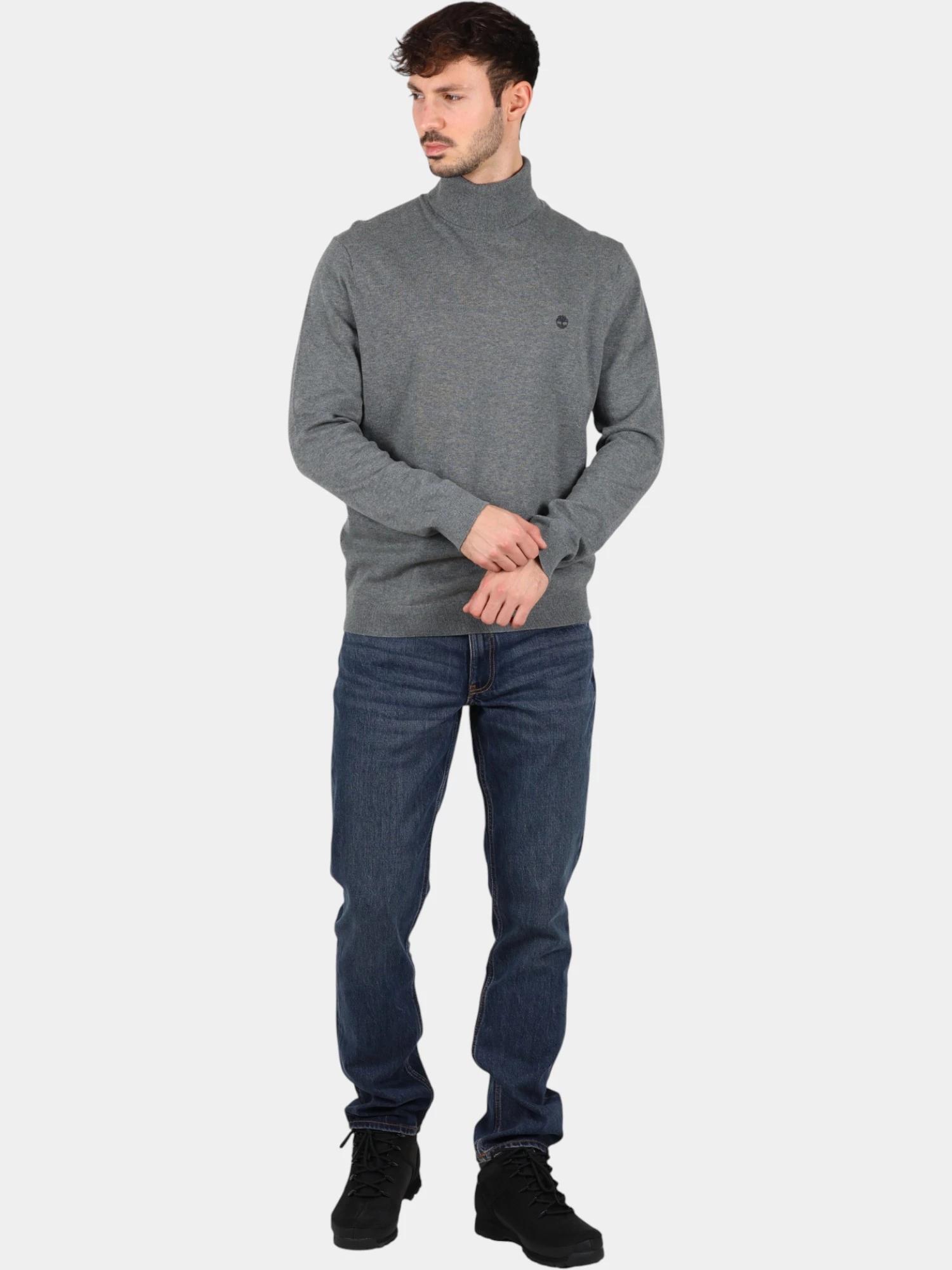Pull Homme Turtle Neck Cotton Sweater 4/5