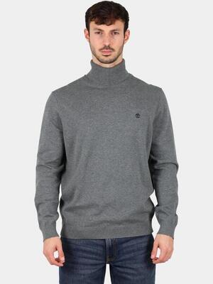 Gebreide trui heren turtle neck cotton sweater