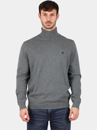 Gebreide Trui Heren Turtle Neck Cotton Sweater