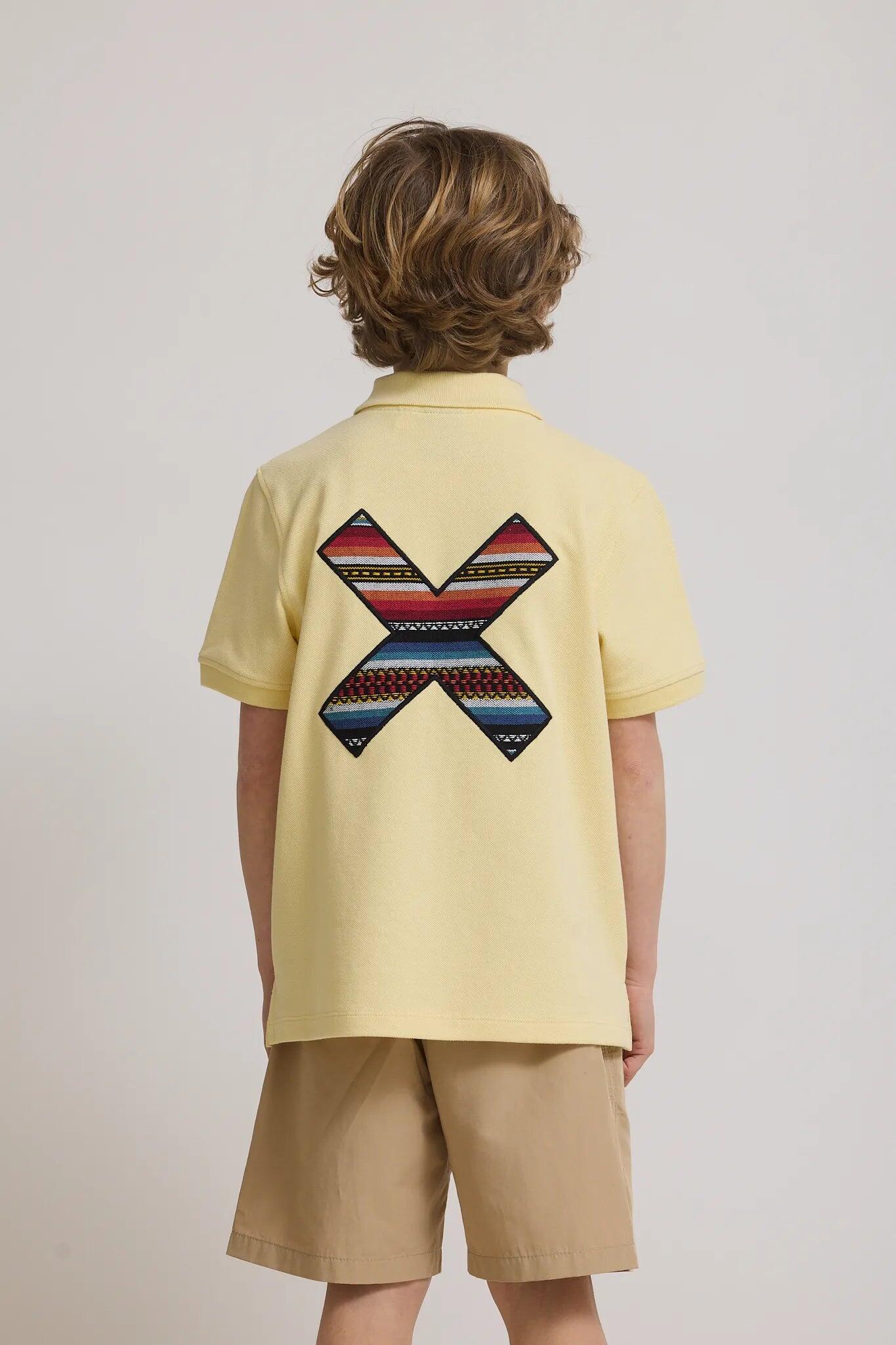 Polo Kids Blue Banana Classic Light Yellow de Algodón 100% Orgánico 2/4