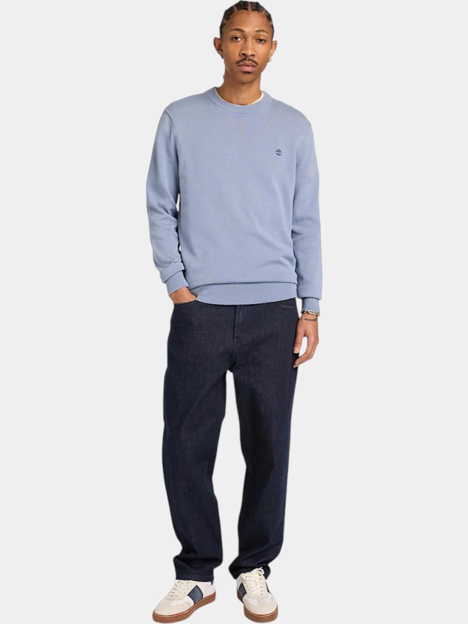 Sweater Men LS Williams River Cotton YD Crew Regular 3/5