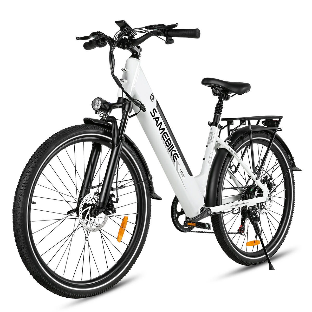 SAMEBIKE RS-A01 Pro-T 26" City-Elektrofahrrad mit 36V 15Ah Akku 2/7