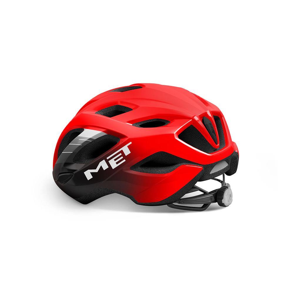 Met Idolo Road Helmet Red Black | Glossy 3/5