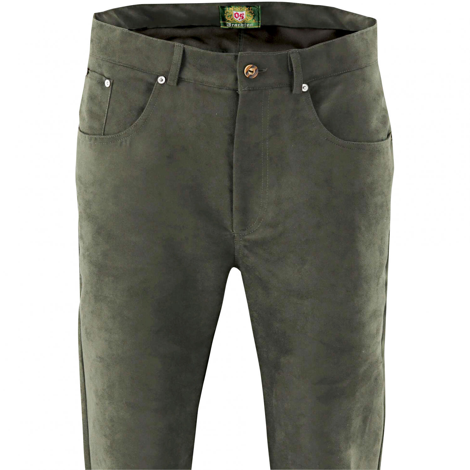 OS Trachten Hose lang Herren (Dunkelgrün) Größe 48 3/3