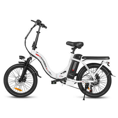 Bicicletta elettrica pieghevole SAMEBIKE CY20 con batteria da 36V 12Ah