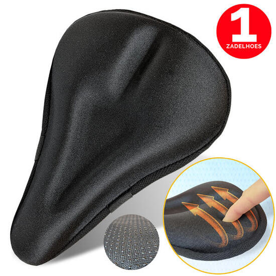 Vebics Zadelhoes 3D Gel - Fietszadeldek - Racefiets - Universeel