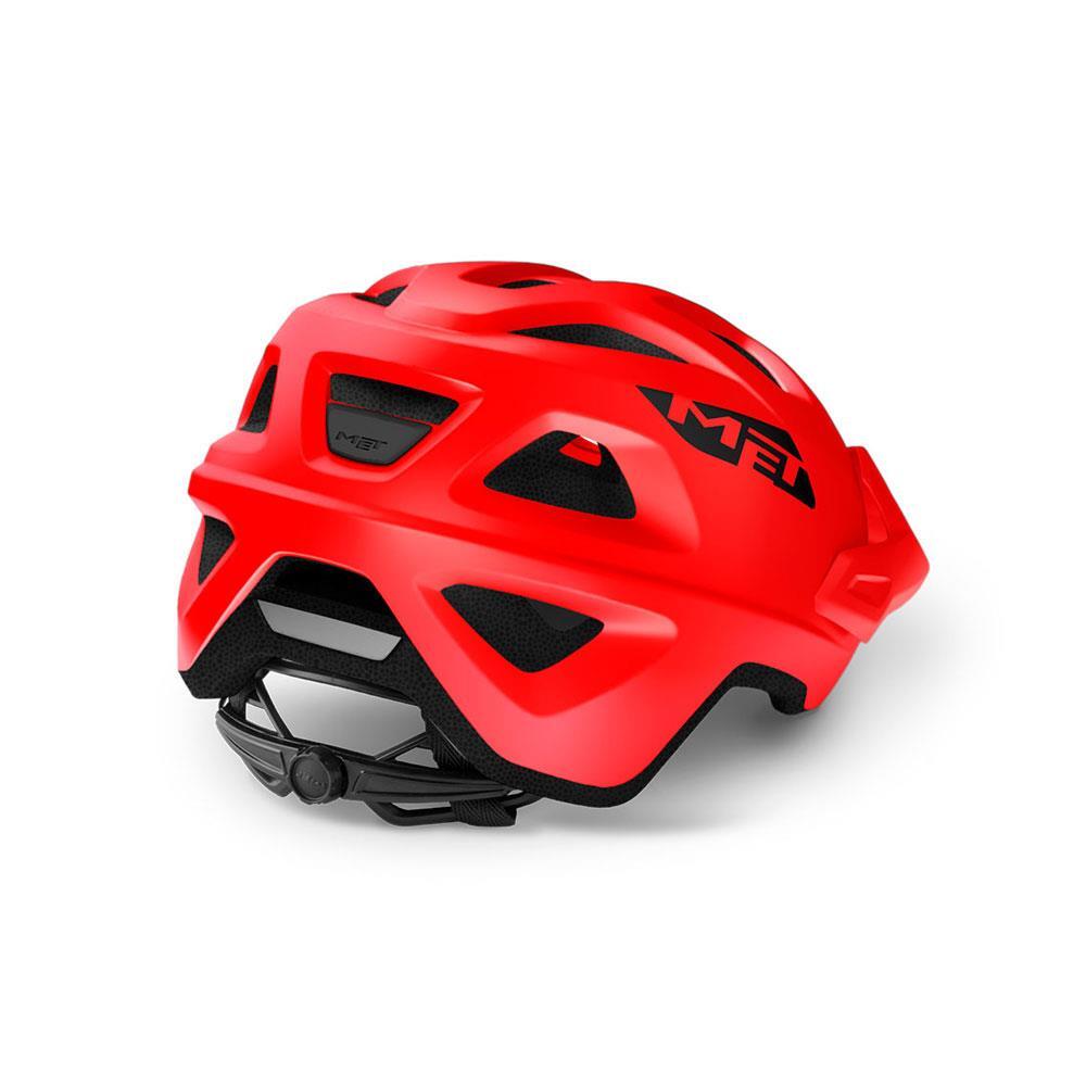MET Echo Helmet Red Matt 3/5