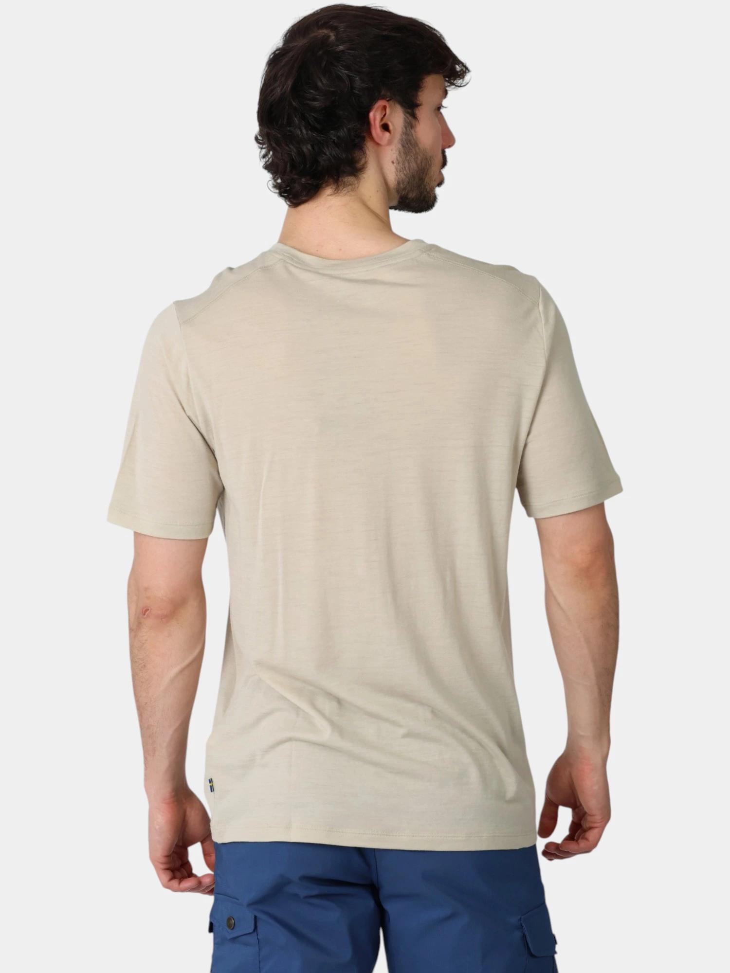 Sport T-Shirt Homme Abisko Wool Logo SS M 3/5