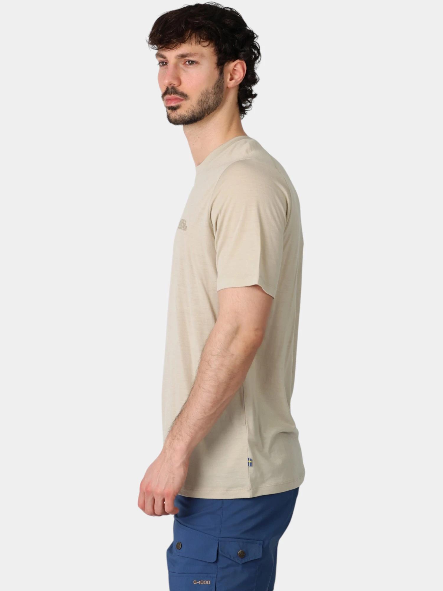 Sport T-Shirt Homme Abisko Wool Logo SS M 2/5