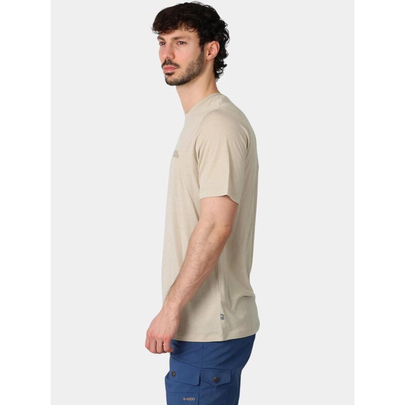 Tricou pentru sport, cu maneci scurte Abisko Wool Logo SS M barbati