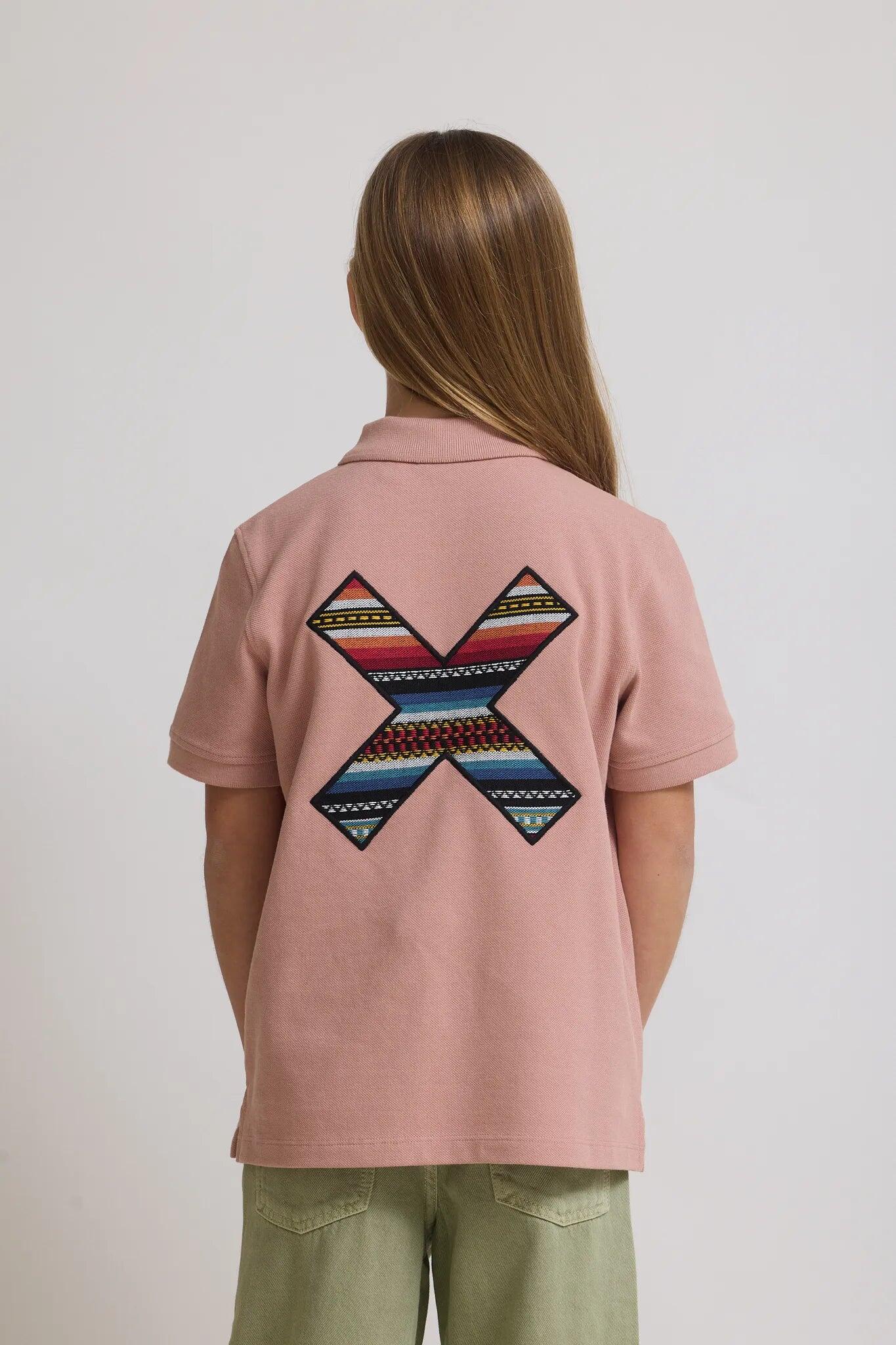 Polo Kids Blue Banana Classic Peach de Algodón 100% Orgánico 2/4